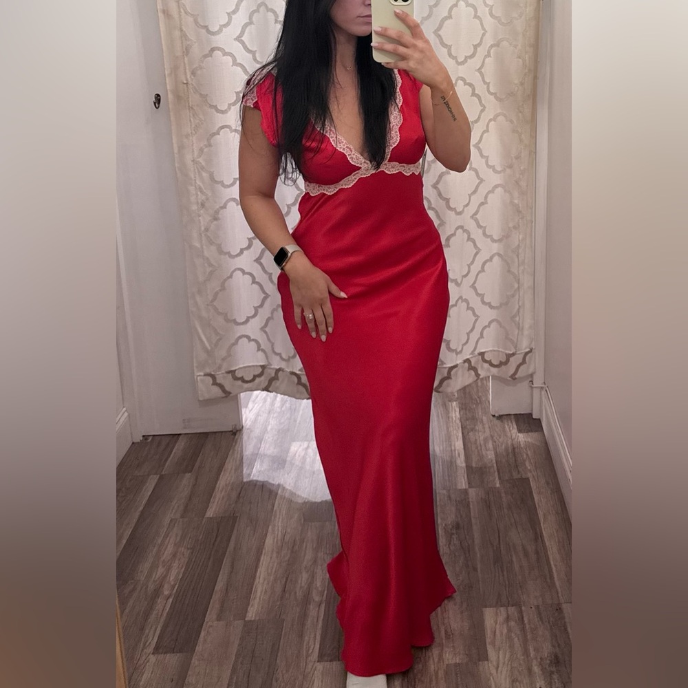 Red dress